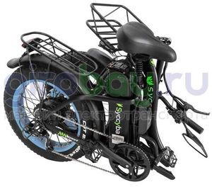 Электровелосипед Syccyba F11 Pro (48V/20Ah) - Синий обод фото №14