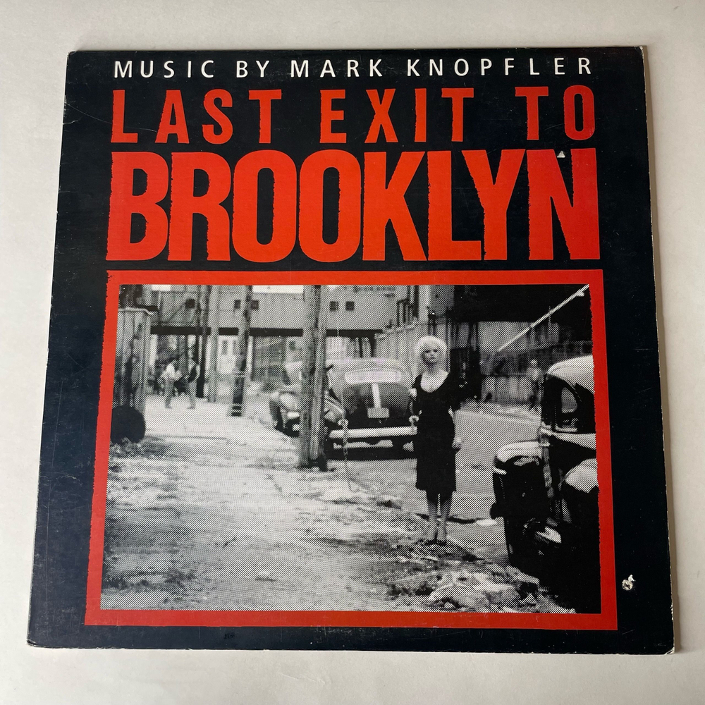 Винтажная виниловая пластинка LP Mark Knopfler, Музыка Из Кинофильма Последний поворот на Бруклин Last Exit To Brooklyn (Канада 1989)