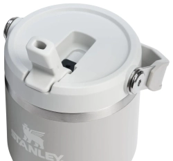 Термостакан Stanley IceFlow с трубочкой 0,591L серый шалфей