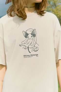 Футболка Called a Garment Mickey T-Shirt "Beige"