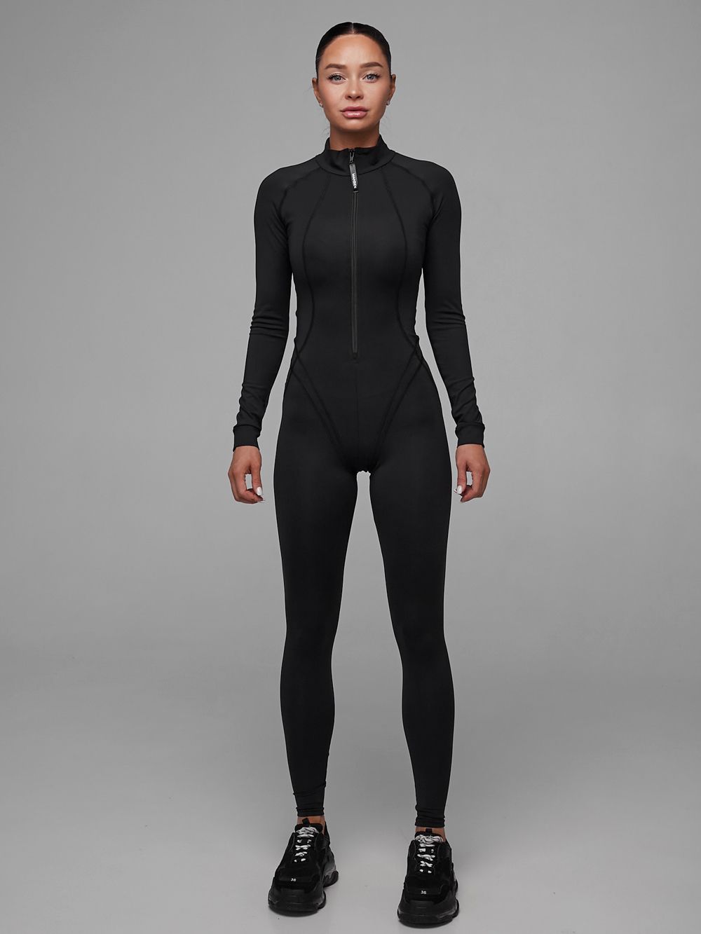 Комбинезон Fit Black с леггинсами