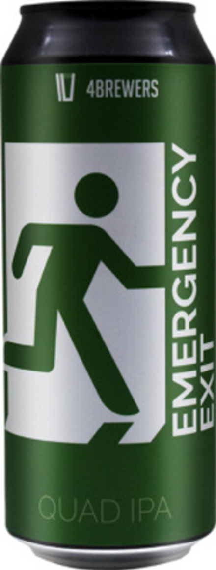 Пиво Четыре Пивовара Эмердженси Экзит / 4 Brewers Emergency Exit 0.45 - банка