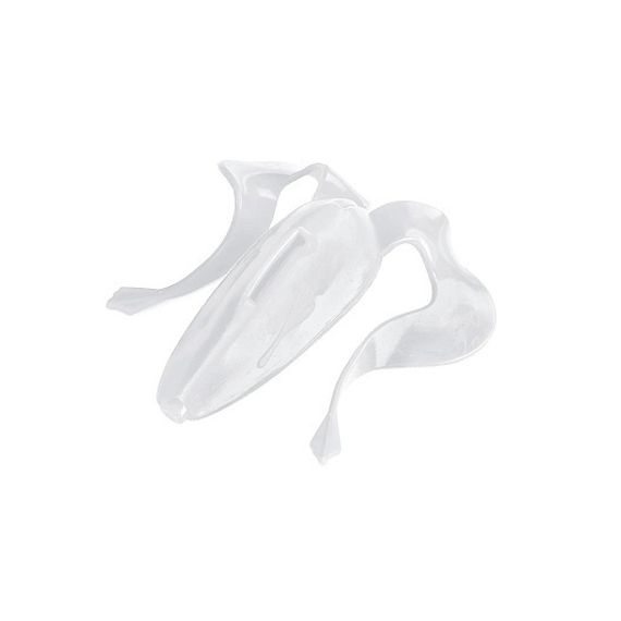Лягушка несъедоб. Helios Frog 2,56"/6,5 см White 100шт. (HS-21-001-N)