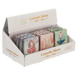 GAEM Зеркало карманное (блок 12шт), L6 W8,5 H1 см, 4в.