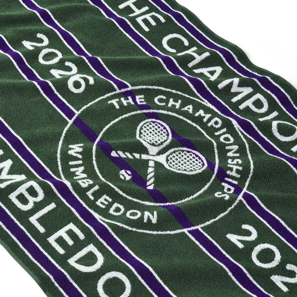 Теннисное полотенце Wimbledon Championships 2026 - green/purple