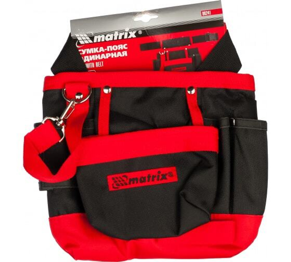 СУМКА-ПОЯС MATRIX ОДИНАРНАЯ 7 КАРМАНОВ 90241