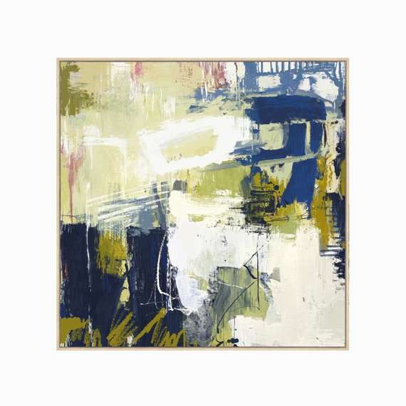 Постер Verda blue 120х120