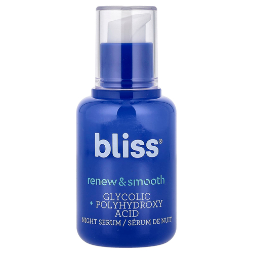 Bliss, Renew & Smooth, обновляющая ночная сыворотка, 30 мл (1 жидк. унция)