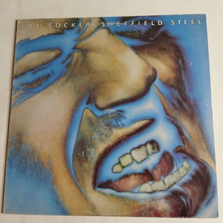 Винтажная виниловая пластинка LP Joe Cocker Sheffield Steel (Italy 1982)
