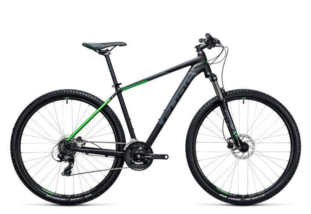 Велосипед CUBE 2017 AIM PRO  blackґnґgreen  (29)