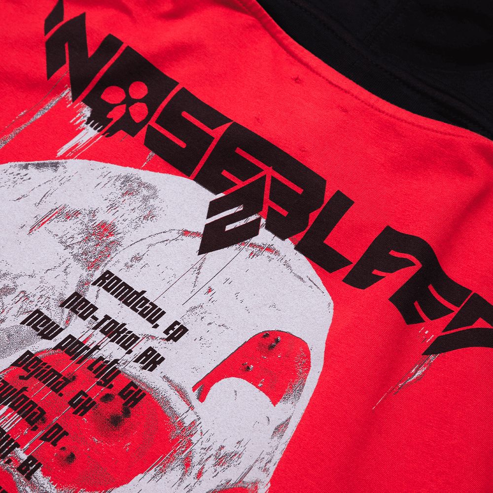 Худи Heartz Return of the Living Dead Color-Block красный