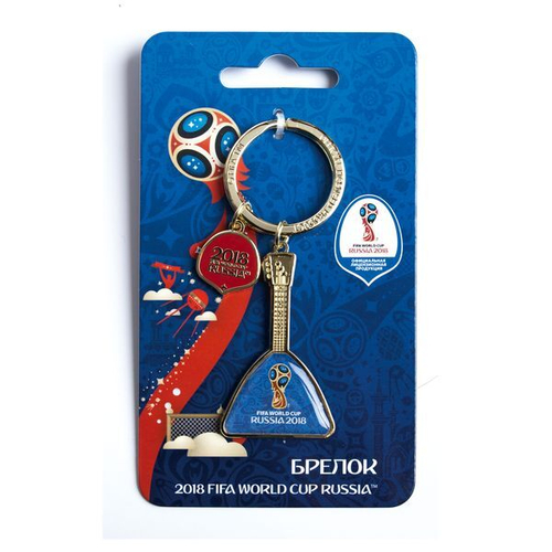 FIFA 2018 Брелок Балалайка металл