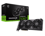 Видеокарта MSI GeForce RTX 5060 Ti 8G SHADOW 3X OC CLASSIC, 8Gb GDDR7 128-bit HDMI 3xDP G506T-8S3CA