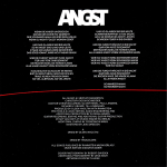 Rammstein / Angst (Coloured Vinyl)(7" Vinyl Single)