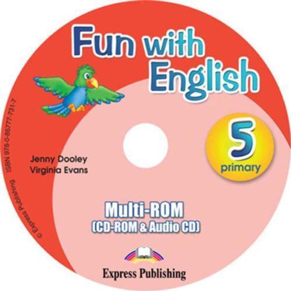 Fun with English 5. multi-ROM (CD-ROM &amp; Audio CD ). Аудио CD/CD-ROM