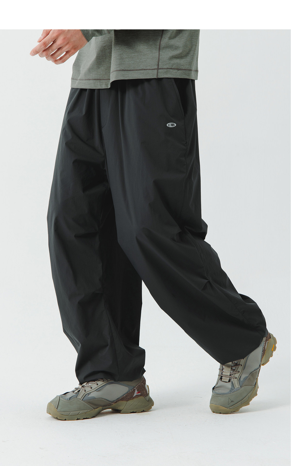 Брюки Nothomme Blue Spring/Summer Ultra-Light Ultra-Thin Antibacterial Casual Pants Outdoor Lightweight Parachute