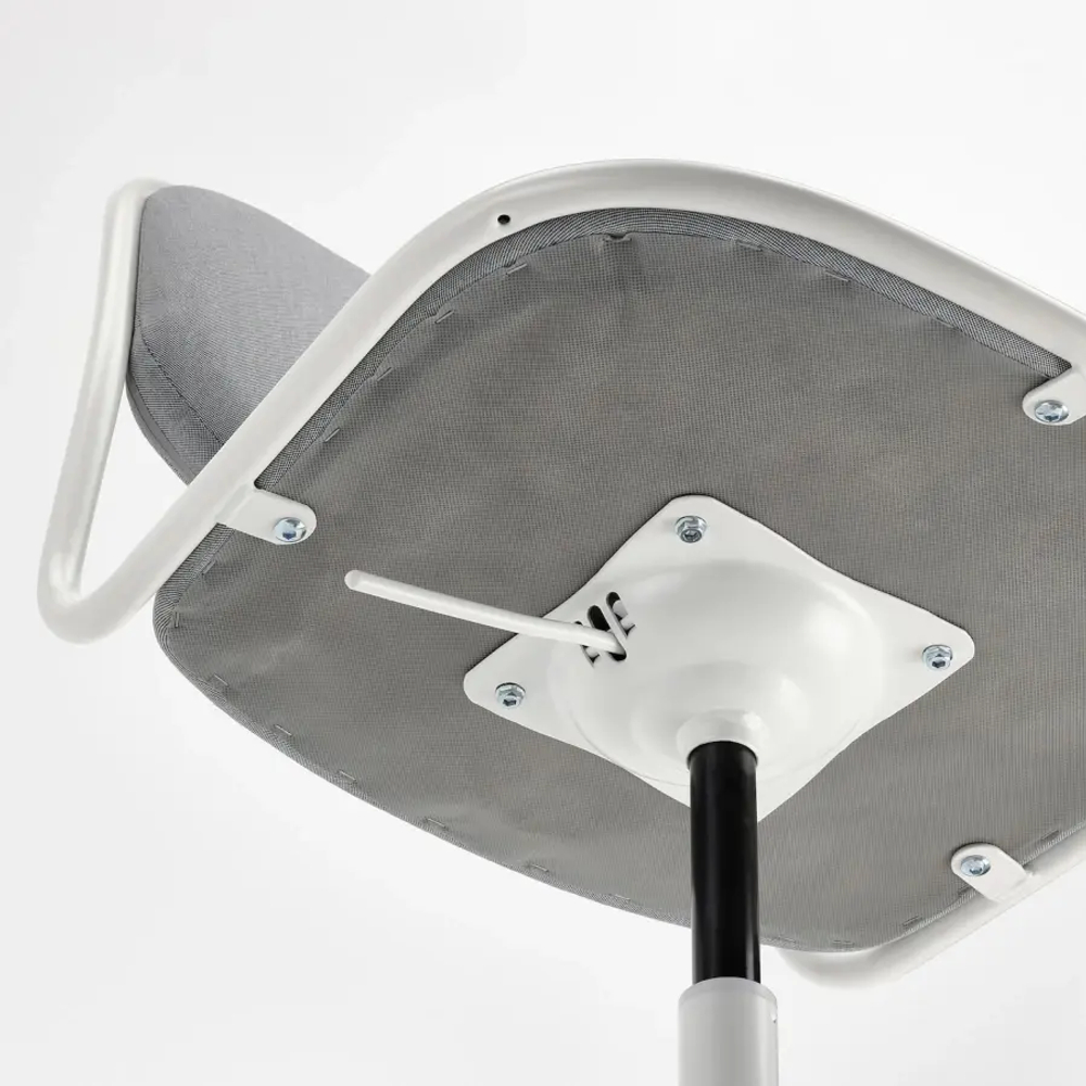 Офисный стул - IKEA ÖRFJÄLL/ORFJALL, 68x68x94см,  серый/светло-серый, ОРФЪЕЛЛЬ ИКЕА