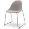 Стул Vid Soft серый, ножки хром