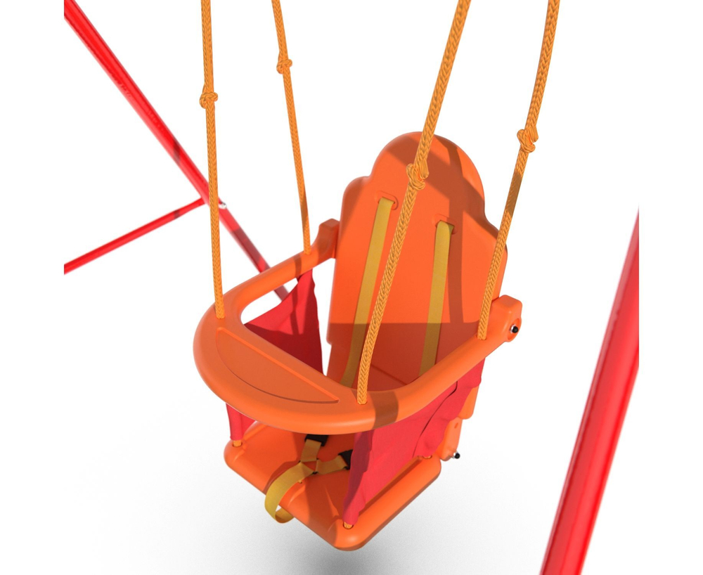 Качели для малышей DFC Kids с ремнями безопасности складные