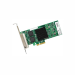 ACD-I350AM4-4x1G-RJ45 Ethernet Network Adapter, Intel i350, 4x RJ45 1GbE, PCI-E v2 x4, VMDq. PCI-SIG SR-IOV (520112)