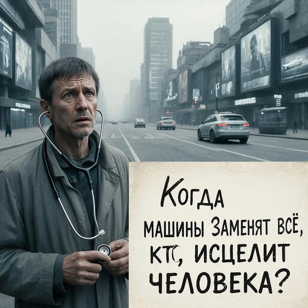 Когда машина заменит всё, кто исцелит человека? Когда машина заменит всё, кто исцелит человека?