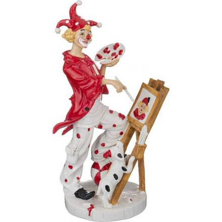 ФИГУРКА "КЛОУН" 12*9*22 СМ. КОЛЛЕКЦИЯ "БУФФОНАДА" (КОР=12ШТ.)