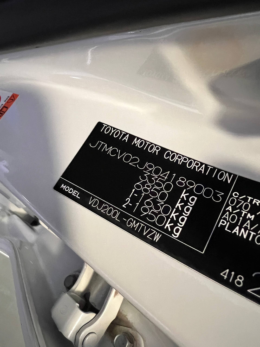 Toyota Land Cruiser, 2016 год