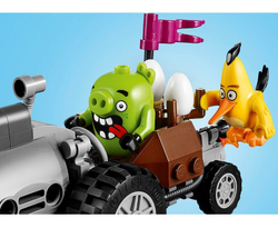 LEGO Angry Birds: Побег из машины свинок 75821 — Piggy Car Escape — Лего Энгри Бердз Злые птицы