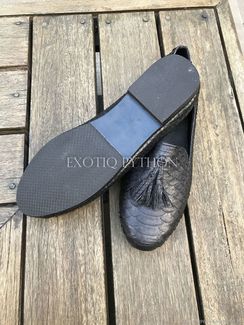 Лоферы из кожи питона SH-141