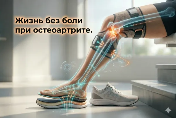 Остеоартрит: Жизнь без боли. Гид по выбору «умной» поддержки для суставов