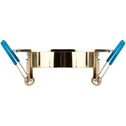 Светильник встраиваемый ЭРА KL1 GD под лампу MR16 GU5.3 золото | Литые встраиваемые светильники