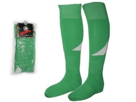 Гетры футбольные. Цвет: зелёный. Размер 39-44: K-R
