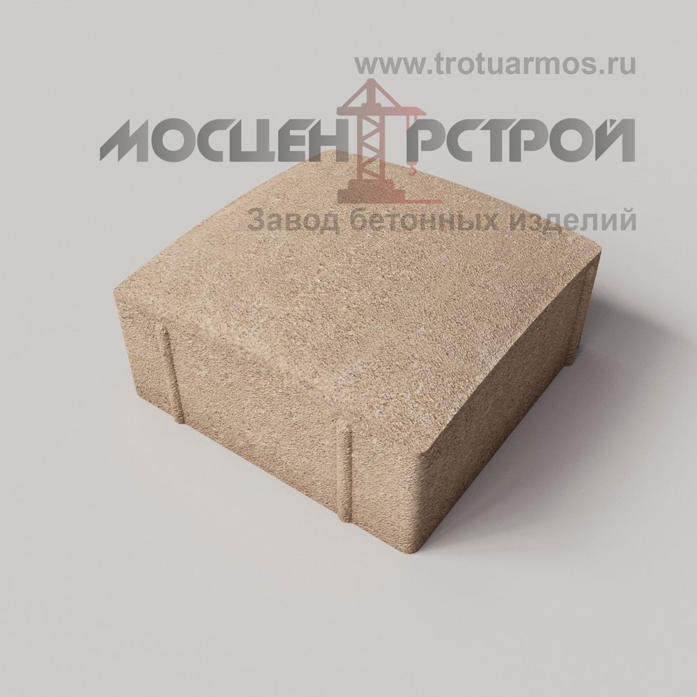 Тротуарная плитка Английский Булыжник 160х160х60