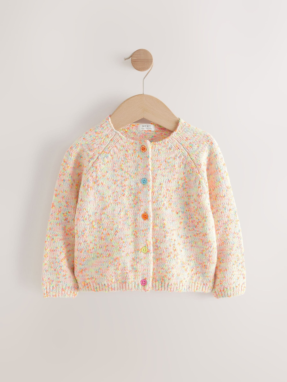 Кардиган для девочки Next AB6-927, Персиковый