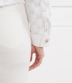 Джинсовая куртка Liu Jo - белый(UA4096 D4854)