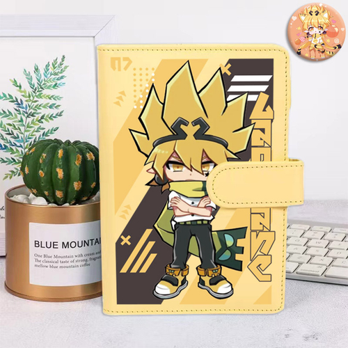 Ежедневник с застежкой "Aotu World", желтый