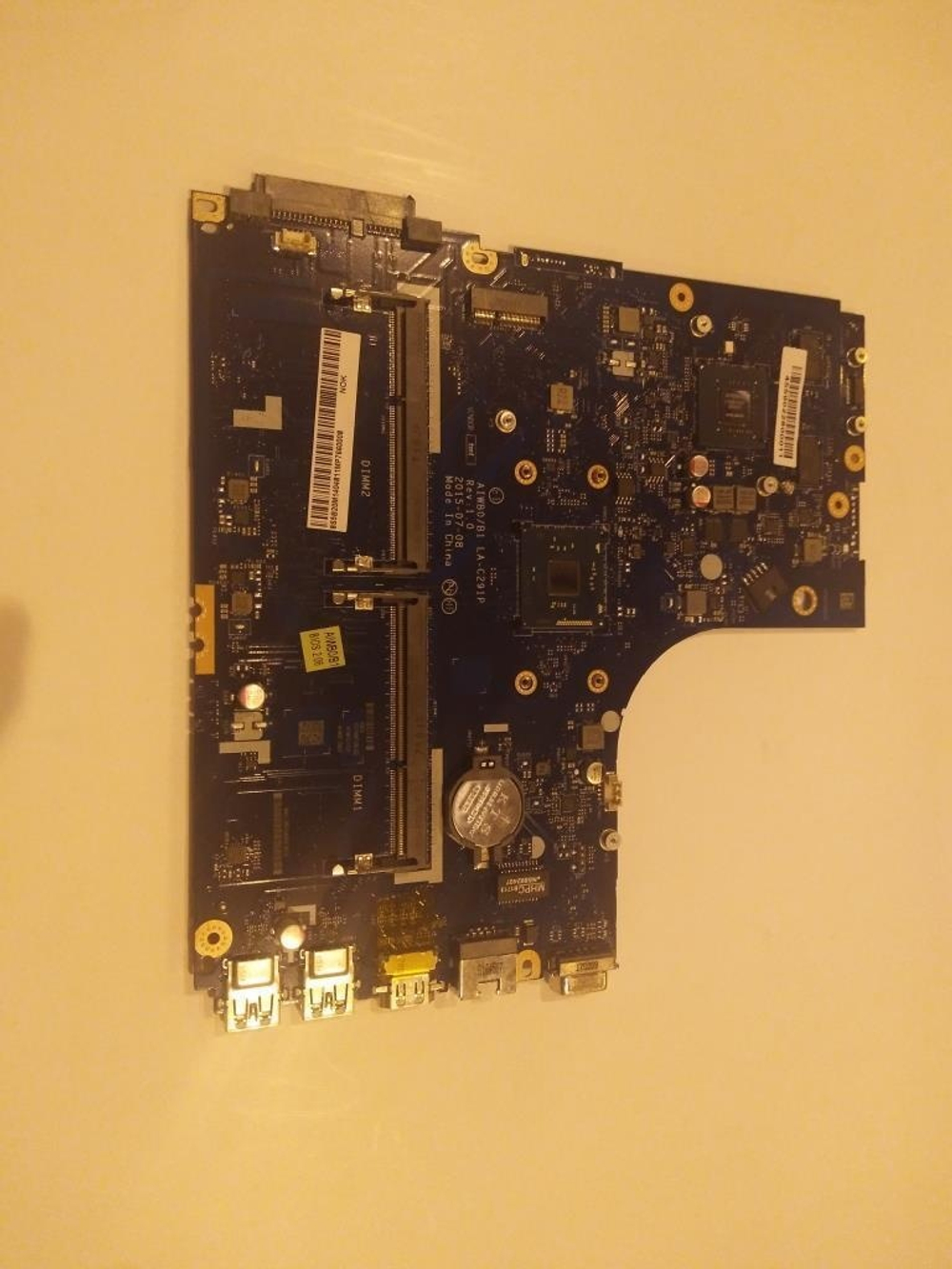 Материнская плата для ноутбука Lenovo B51-30 LA-C291P NOK Intel Celeron N3060 2G NF PN EMMC (5B20M14048), оригинал