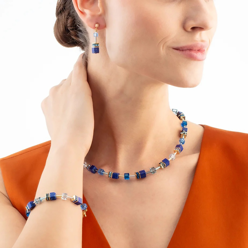 Серьги Coeur de Lion Blue 4905/21-0700
