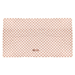 Kitsch, Быстросохнущее полотенце для волос, очень большое, в терракотовую клетку, 1 упаковка