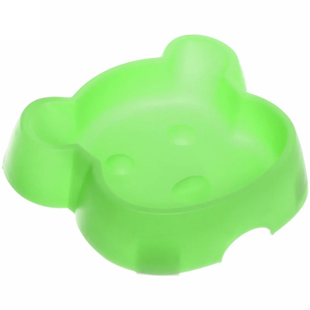 Миска пластиковая «Мр. Руперт», цвет зелёный, 16,5*3,8см /300мл