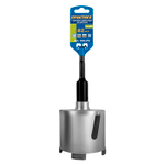 Коронка алмазная по бетону 82 мм безударная 4 сегмента 10 мм серия Профи ПРАКТИКА