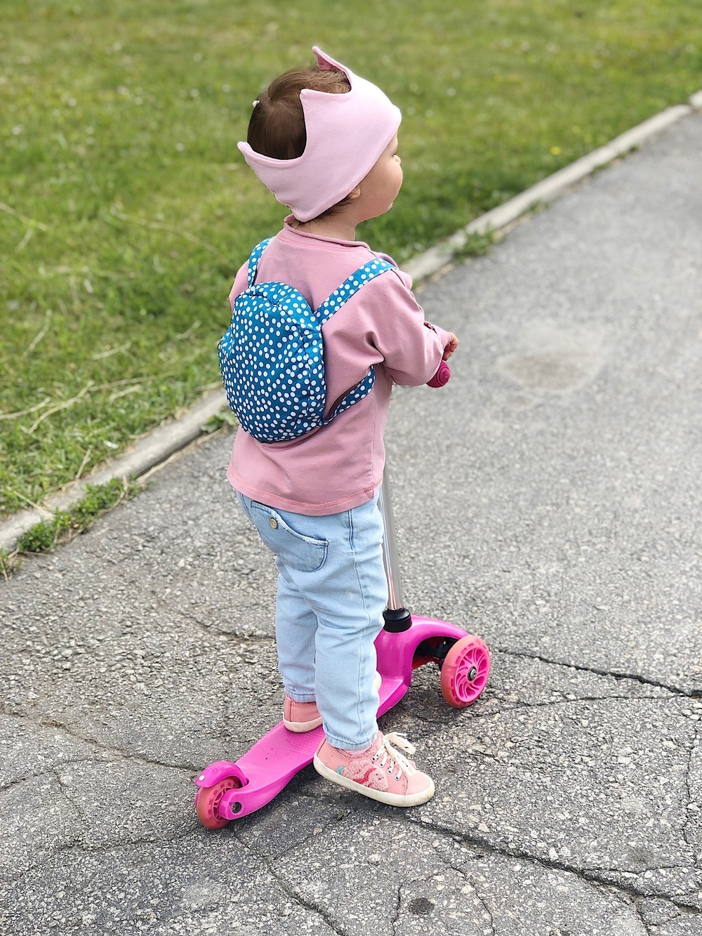 Дождевик "черепашка" (точки на голубом)