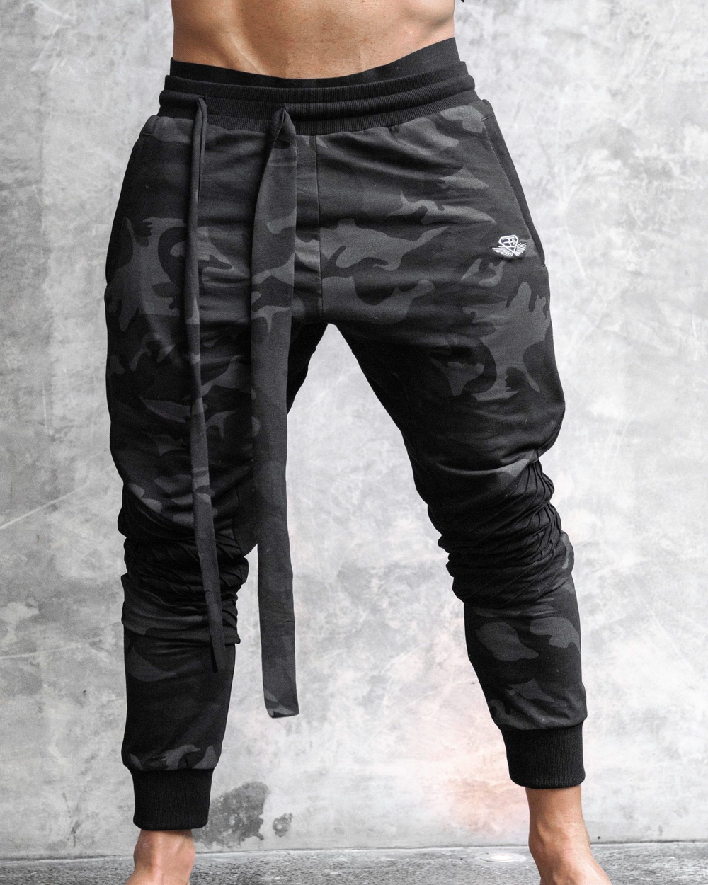 Штаны BODY ENGINEERS XNEO Atlantis Jogger Black Camo