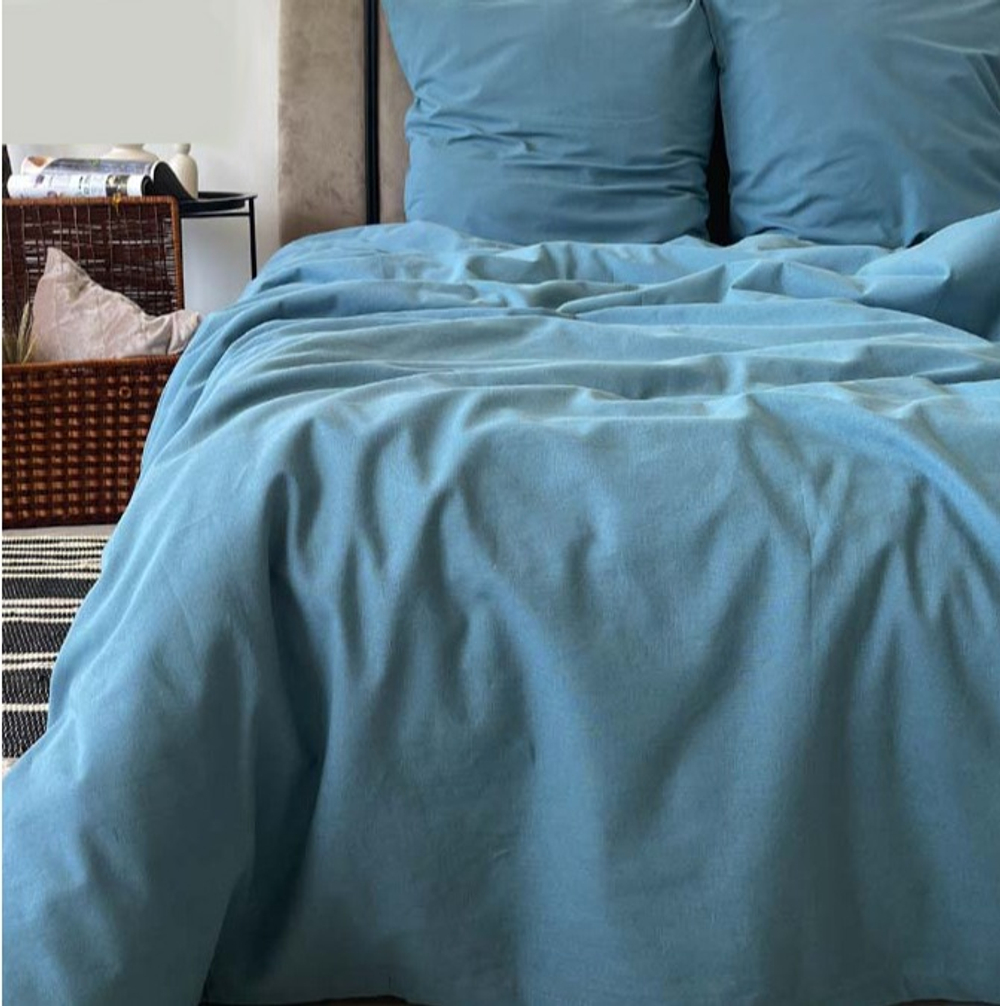 Комплект постельного белья 1,5 спальный LAGOON, хлопок-лён