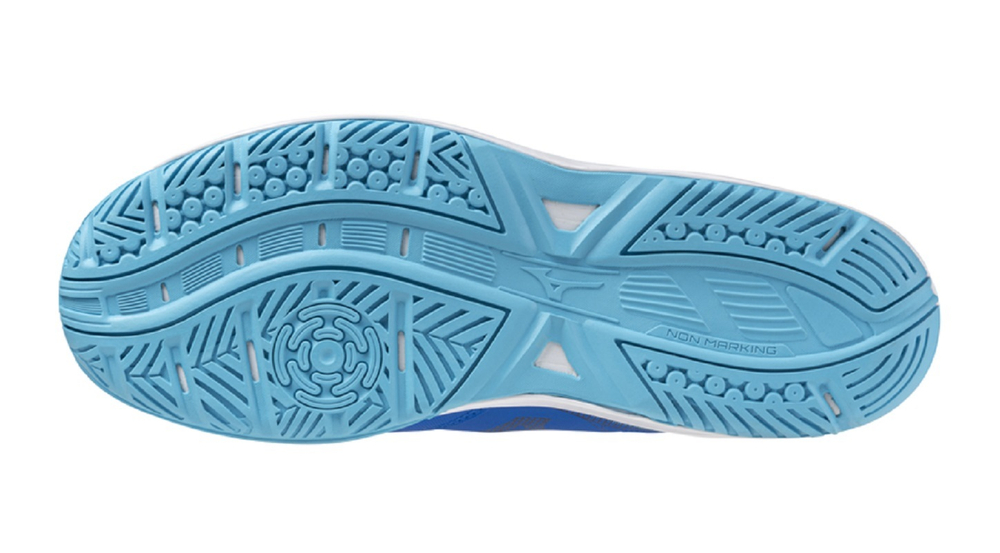 Мужские кроссовки теннисные Mizuno Break Shot 4 AC - небесный