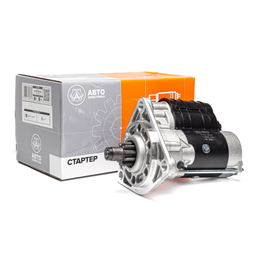 Стартер редукторный, ЮМЗ, дв. Д-65, 12В, 2.8/4.2 кВт, 10 зуб., смещенный редуктор (ан. 11010016, 242.3708)