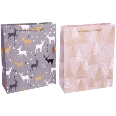 Пакет подарочный «Волшебство леса» 26*32*10 см, микс