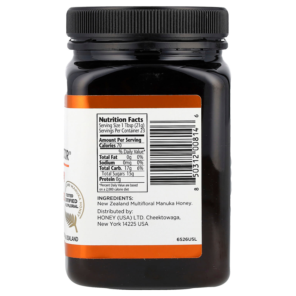 Manuka Doctor, Мед манука, разноцветный, MGO 80+, 500 г (17,6 унции)