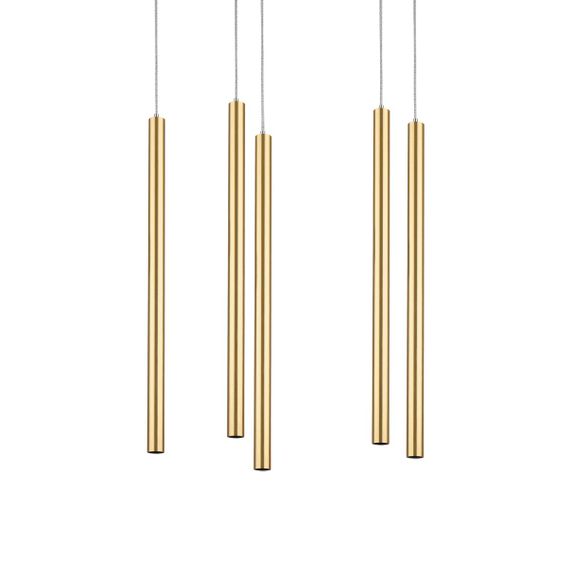 Комплект с подвесной люстрой Lightstar Tubo (574723+747233 (5шт) L5T747233