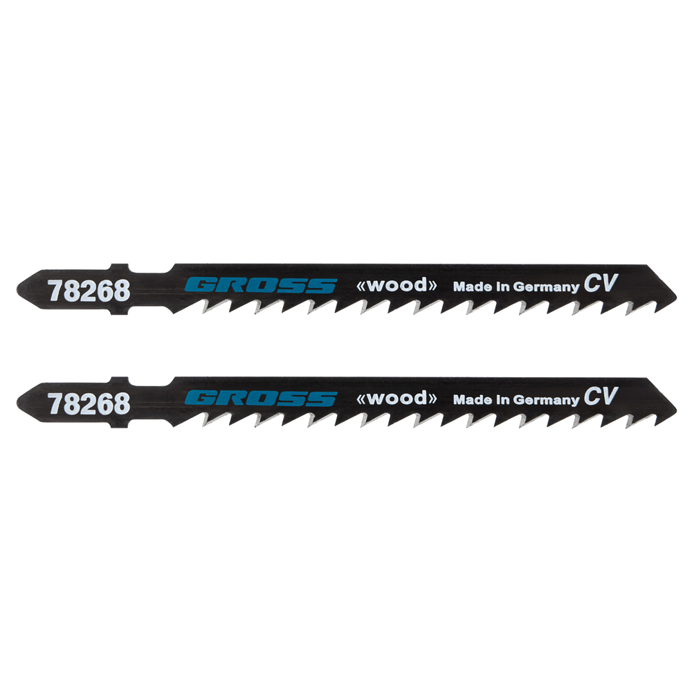 Полотна для электролобзика по дереву, 2 шт, ( 3104-T144D ) Gross